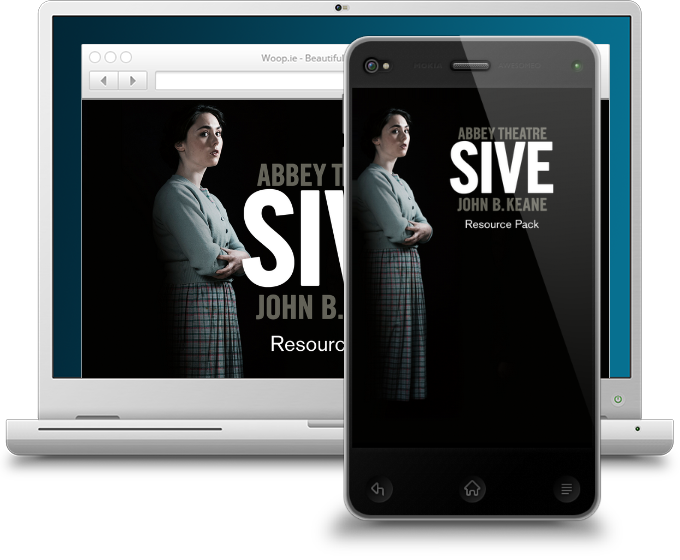 Sive publication on iPhone and laptop devices