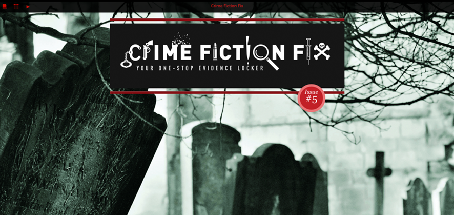 Screenshot of Crime Fiction Fix