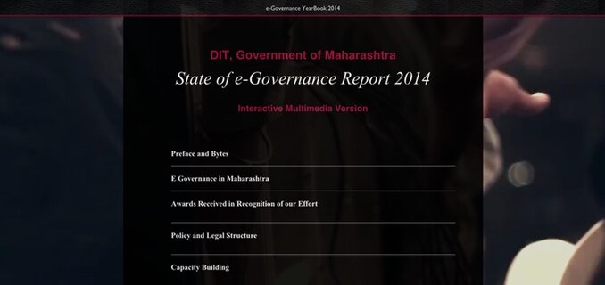 Screenshot of report by the government of Maharashtra