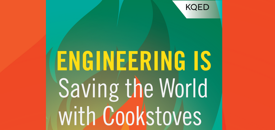 Screenshot of KQED ebook on saving the world with cookstoves