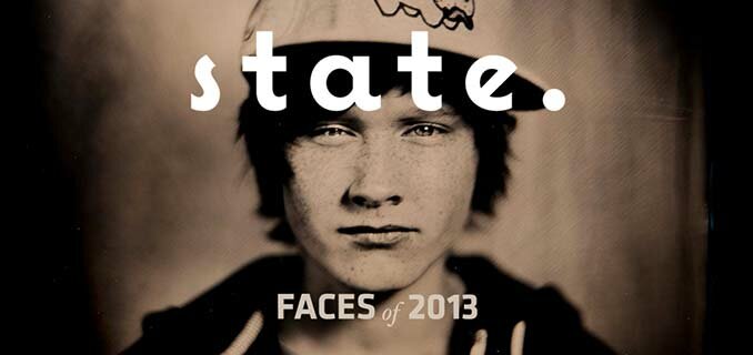 screenshot of State Magazines Faces of 2012 issue